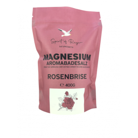 Magnesium Aromabadesalz Rosenbrise Nachfüllpack
