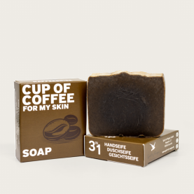 Bio 3-in-1 Naturseife Kaffeebrise