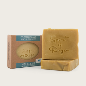 Bio Gesichtsseife mit Heilkreide und Ringelblume