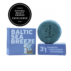 Bio festes Shampoo-Conditioner-Showerbar