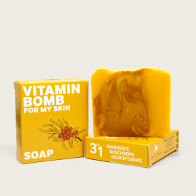 Bio 3-in-1 Naturseife Sanddornbrise