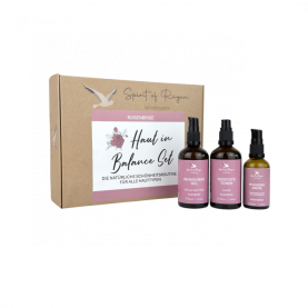 Haut in Balance Set Rosenbrise – Reiniger, Toner, Tagescreme