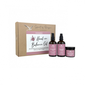 Haut in Balance Set Rosenbrise – Reiniger, Toner, reichhaltige Creme